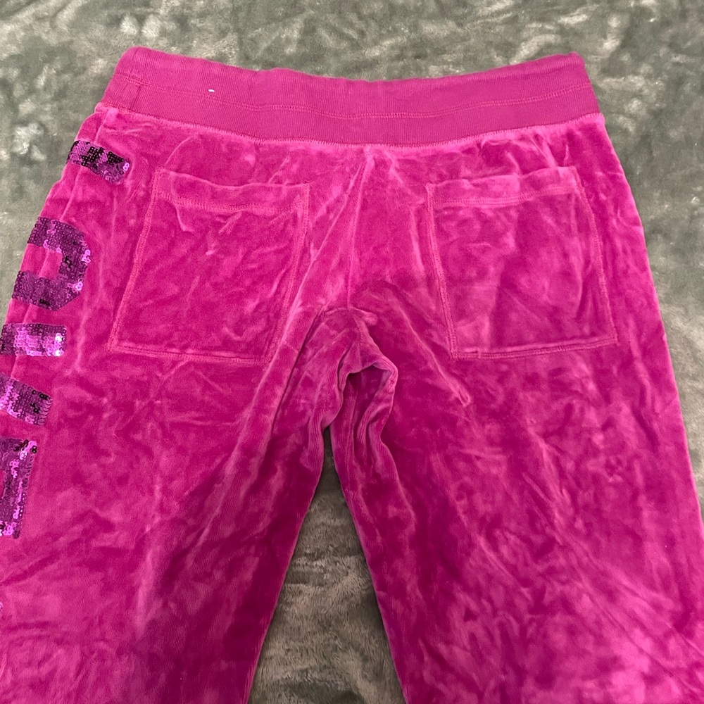 PINK Victoria's Secret Track Pants - Bold Pink - Picture 5 of 5